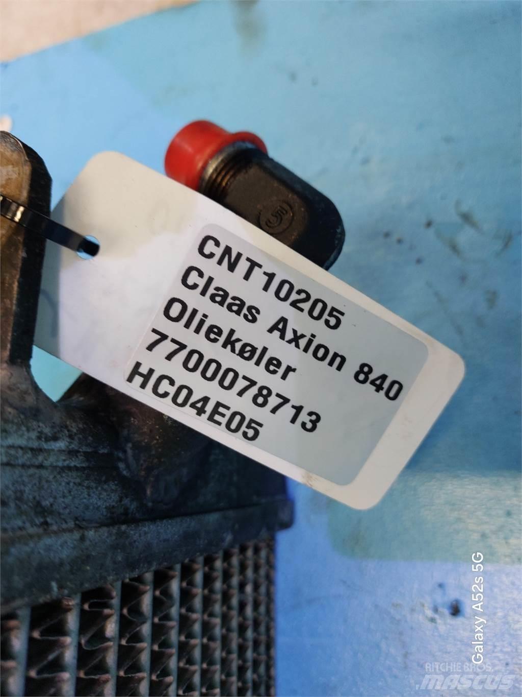 CLAAS Axion 840 Radiatori