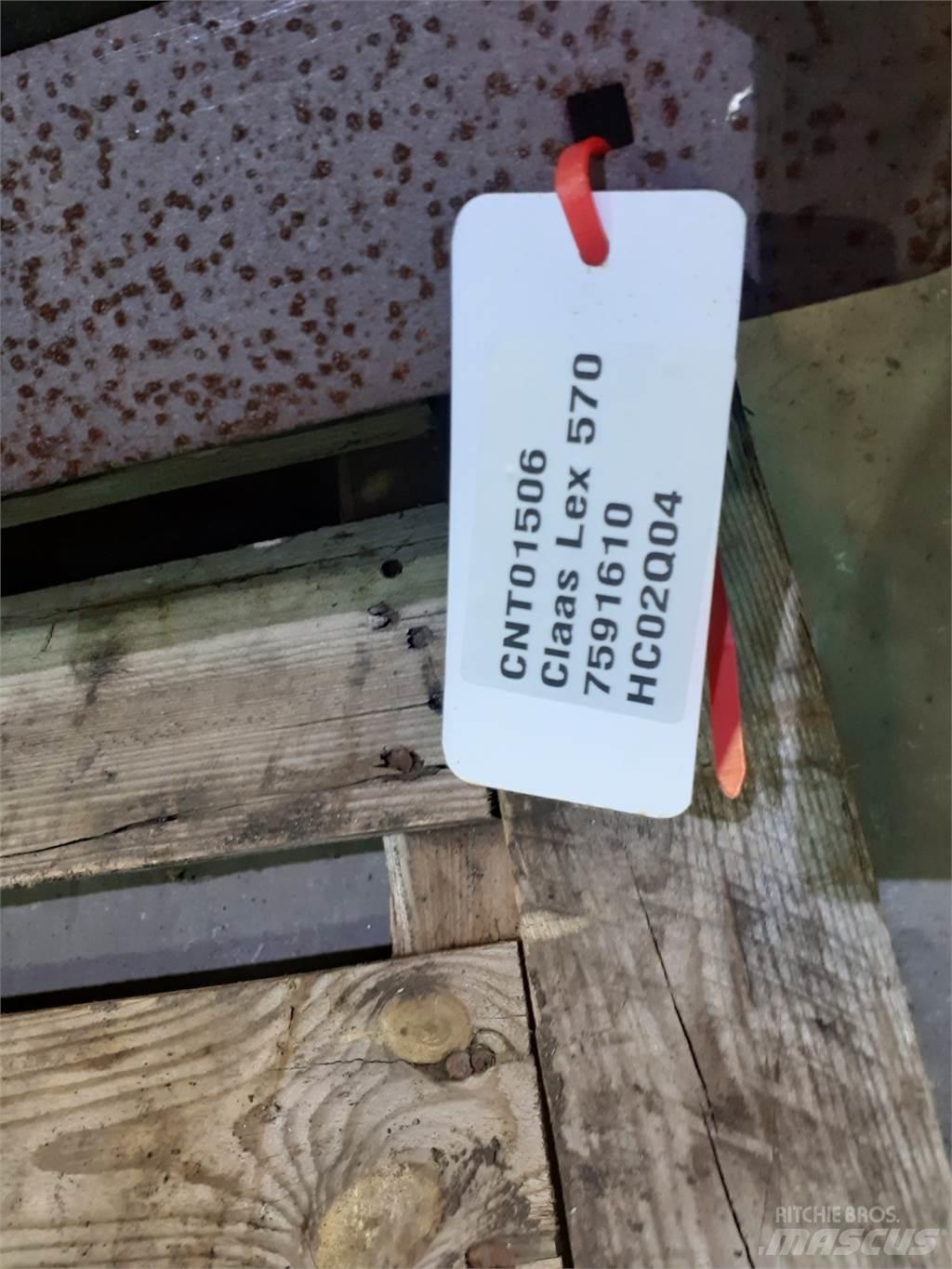 CLAAS Lexion 570 Ražas novākšanas kombainu papildaprīkojums