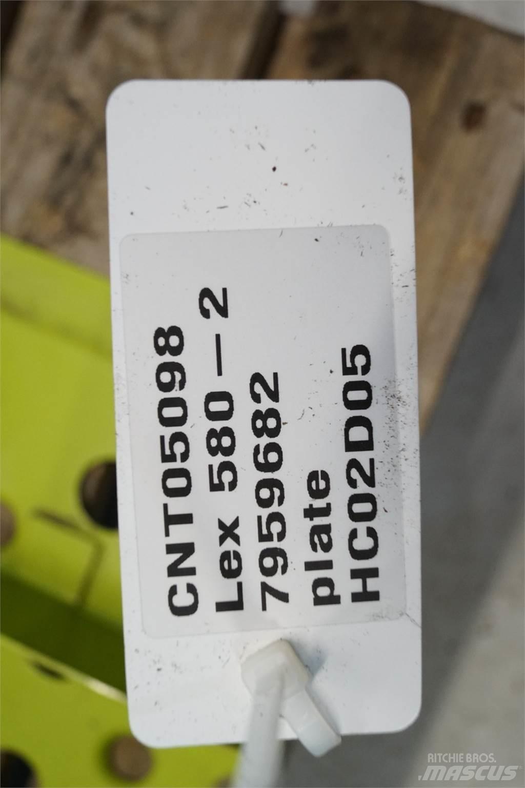 CLAAS Lexion 580 Lauksaimniecība- Citi