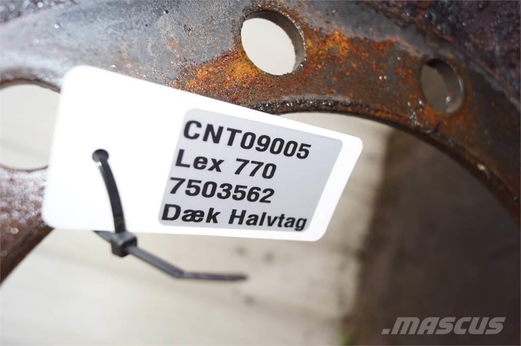 CLAAS Lexion 770 Ražas novākšanas kombainu papildaprīkojums