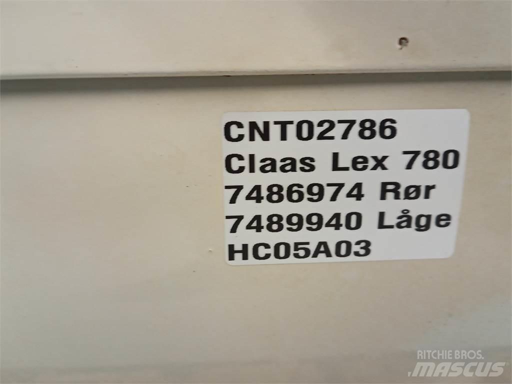 CLAAS Lexion 780 Ražas novākšanas kombainu papildaprīkojums