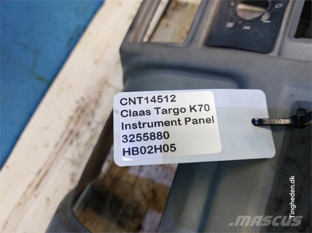CLAAS Targo K70 Kabīnes un interjers
