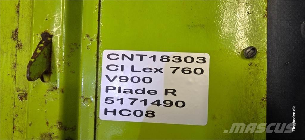 CLAAS V900 Ražas novākšanas kombainu papildaprīkojums