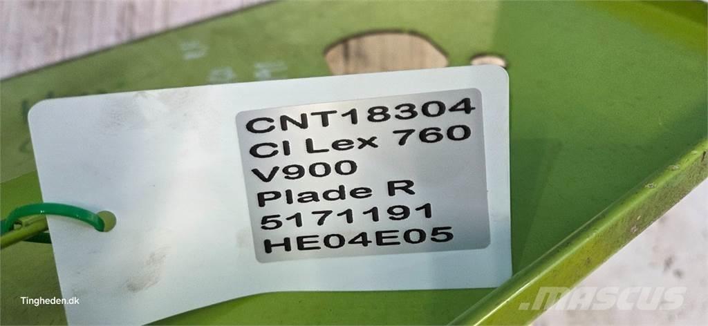 CLAAS V900 Ražas novākšanas kombainu papildaprīkojums