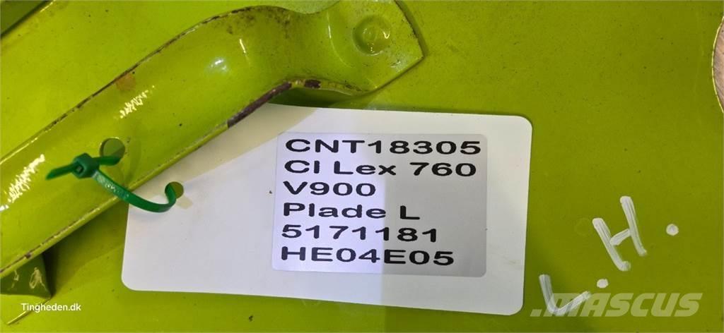 CLAAS V900 Ražas novākšanas kombainu papildaprīkojums