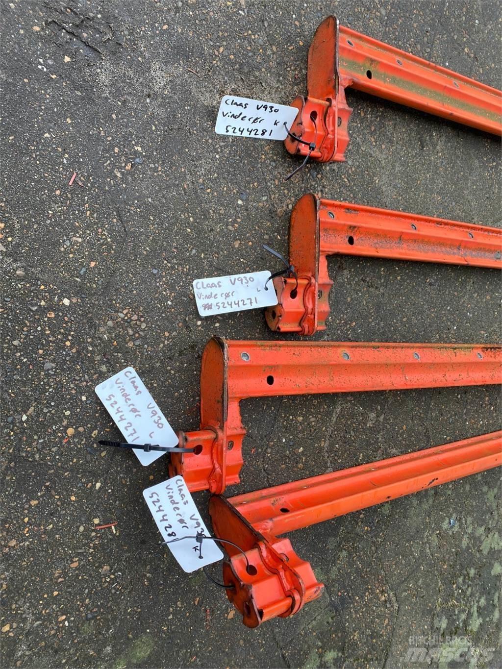 CLAAS V930 Ražas novākšanas kombainu papildaprīkojums