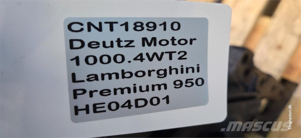 Deutz 1000.4WT2 Dzinēji