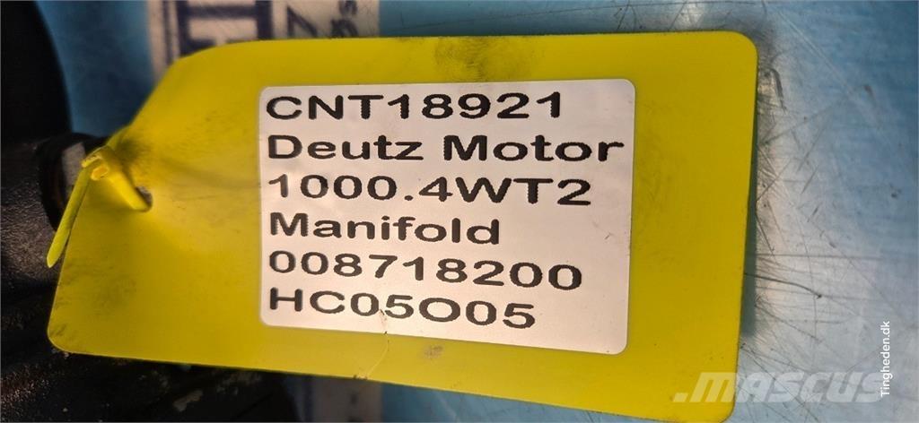 Deutz 1000.4WT2 Dzinēji
