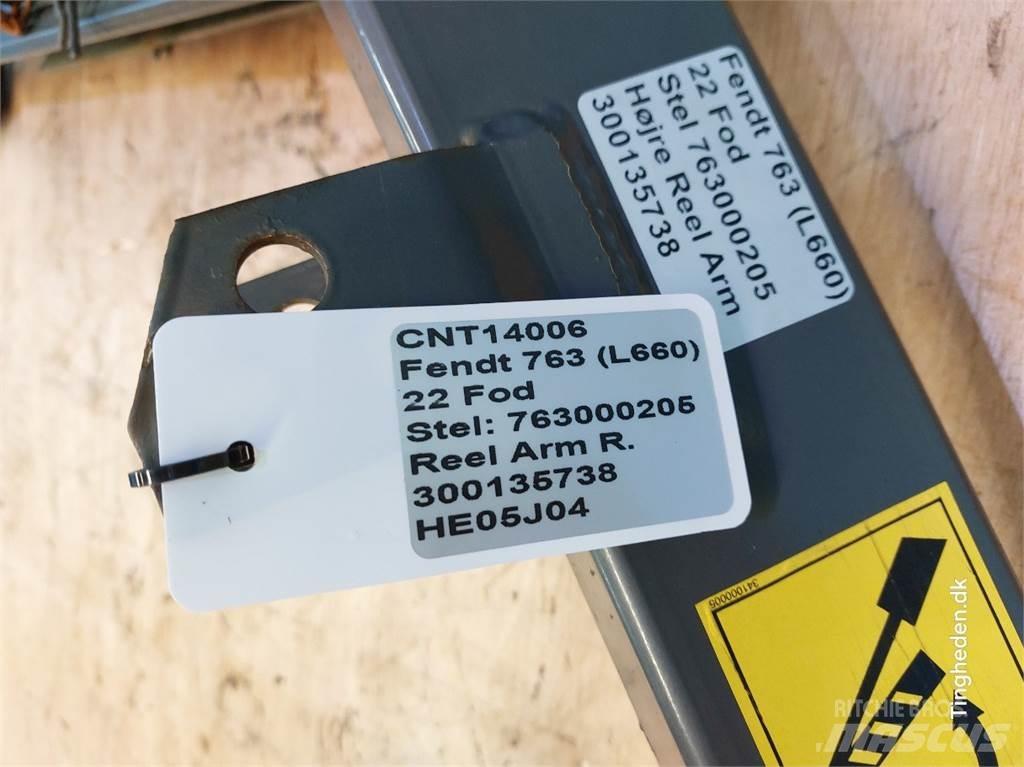 Fendt 763 Ražas novākšanas kombainu papildaprīkojums