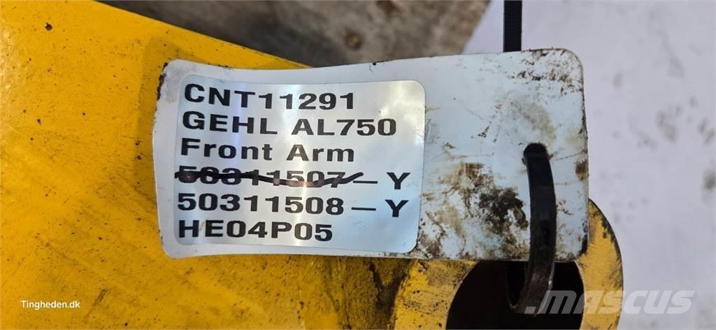 Gehl AL750 Strēles un kausi