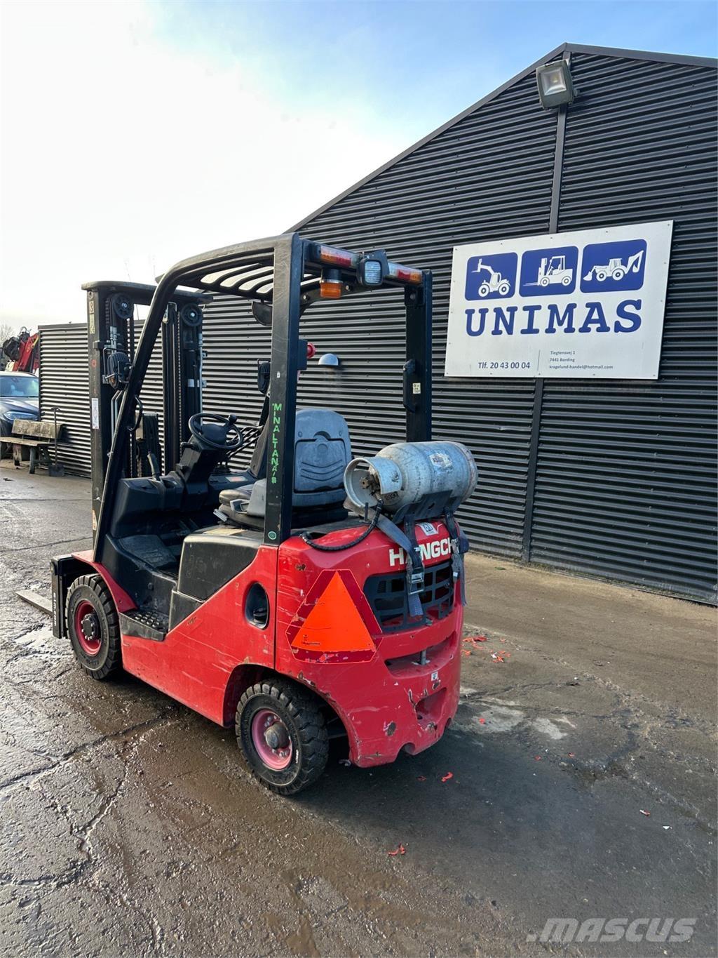 Hangcha FG18 LPG tehnika