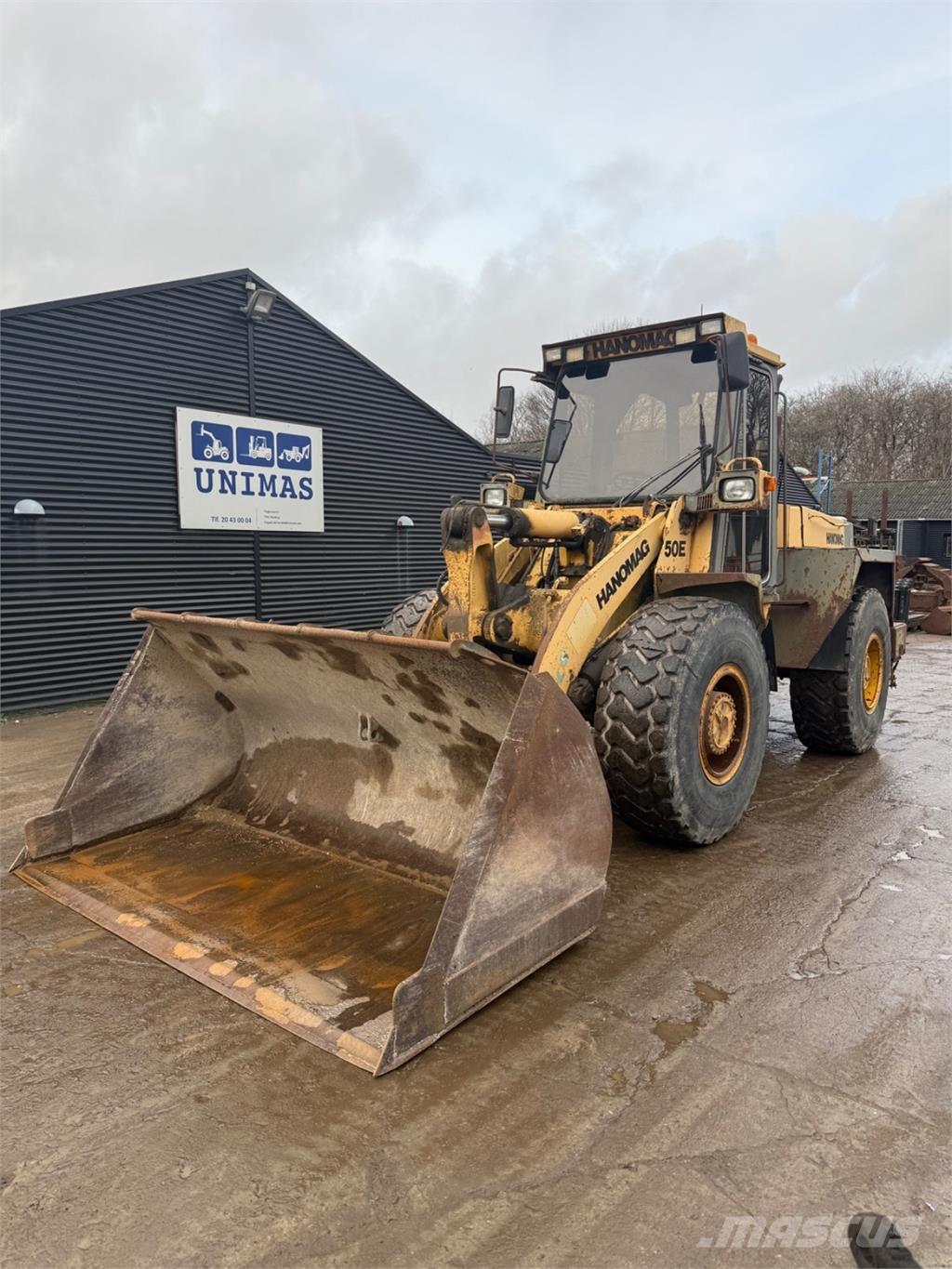 Hanomag 50E Iekrāvēji uz riteņiem