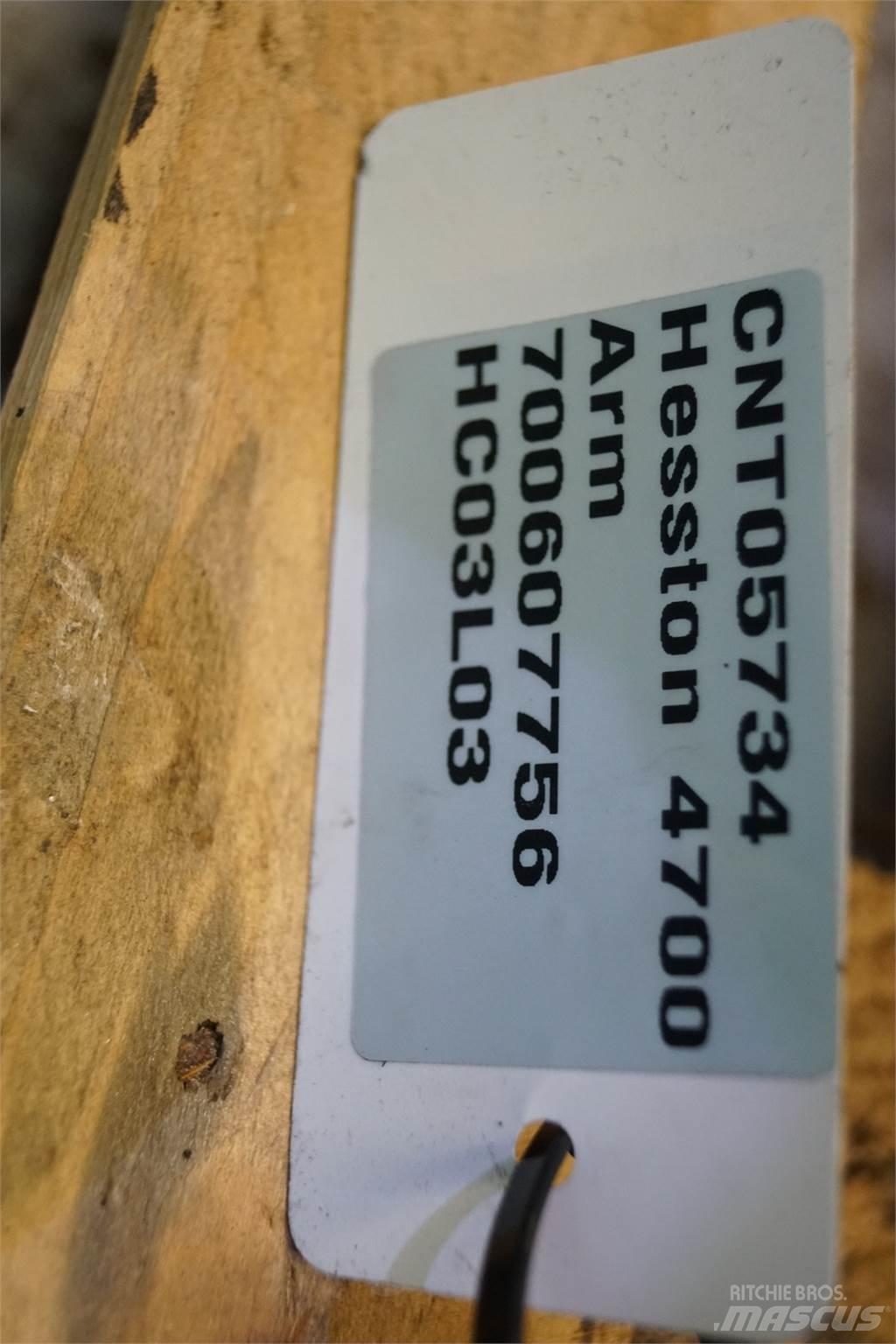 Hesston 4700 Lauksaimniecība- Citi