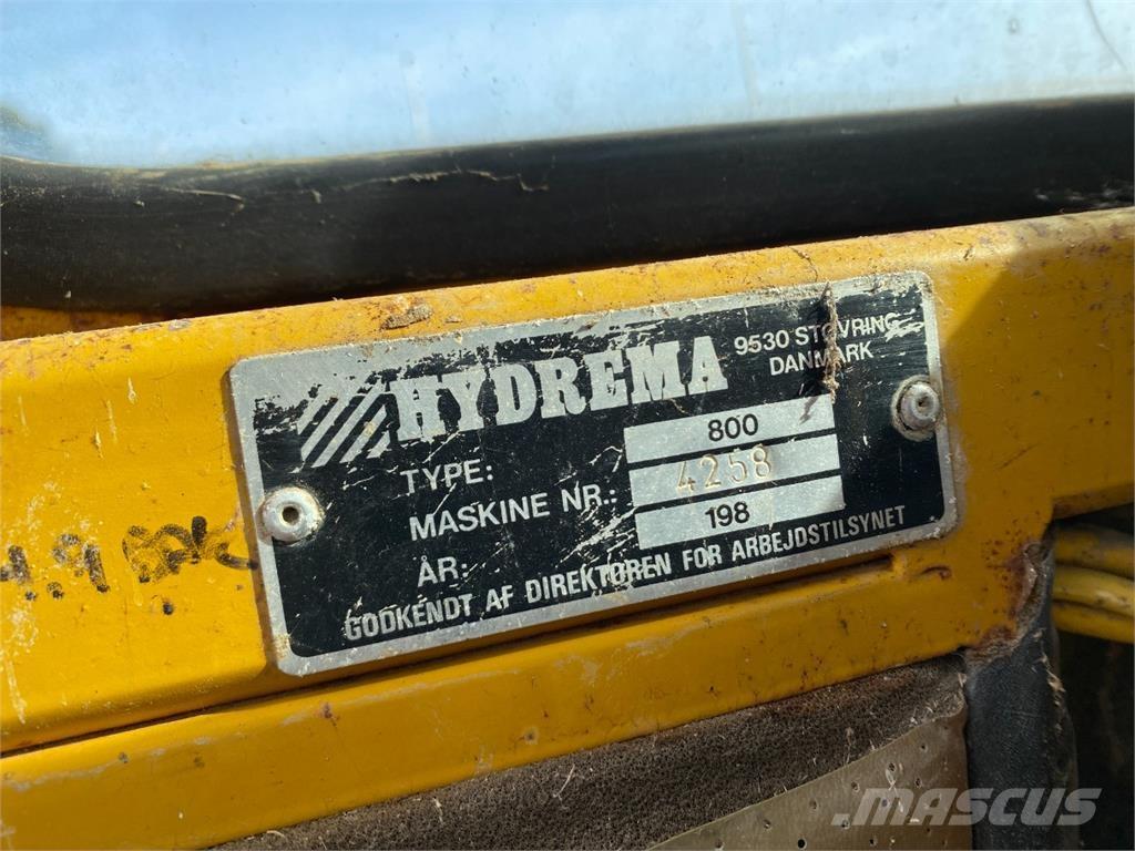 Hydrema 800 Mini pašizgāzēji