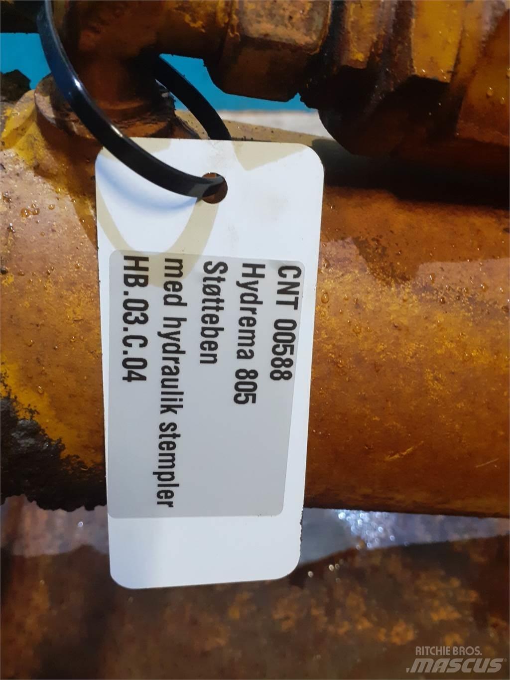 Hydrema 805 Citas sastāvdaļas