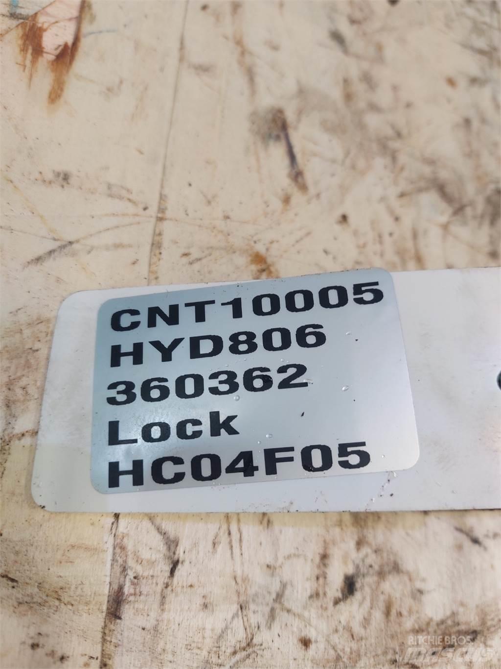 Hydrema 806 Pacēlāju/krānu aprīkojums