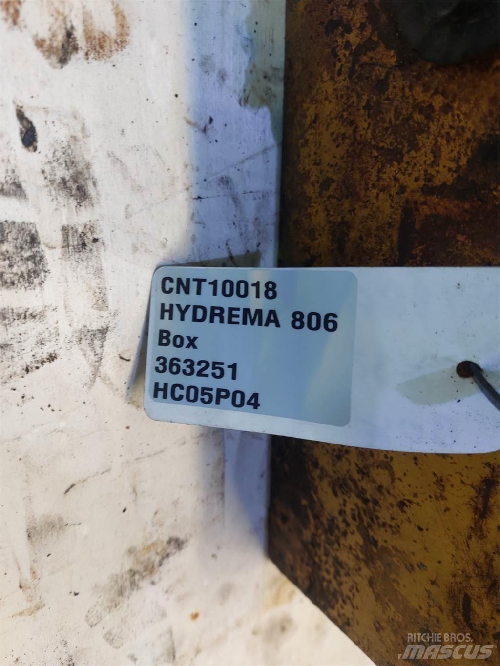 Hydrema 806 Sijāšanas kausi