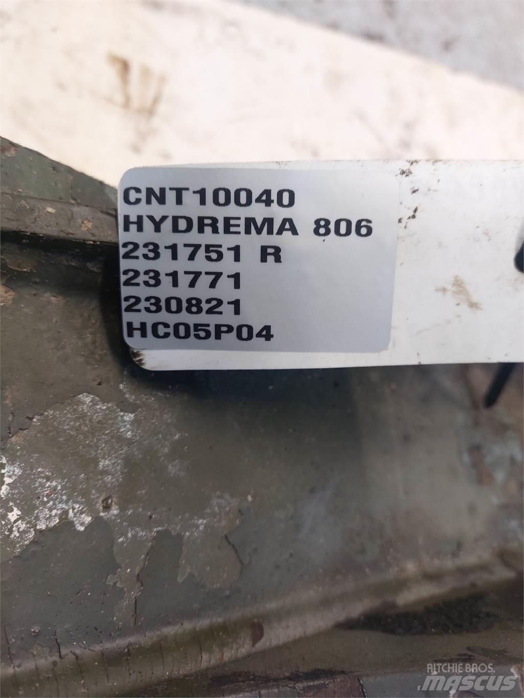 Hydrema 806 Citas sastāvdaļas