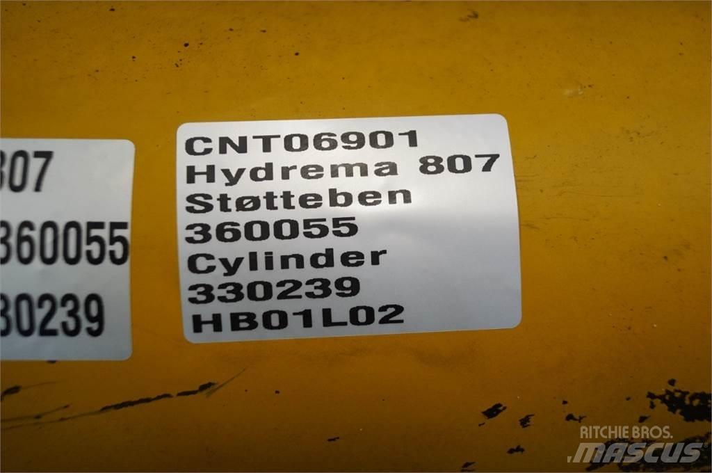Hydrema 807 Citas sastāvdaļas