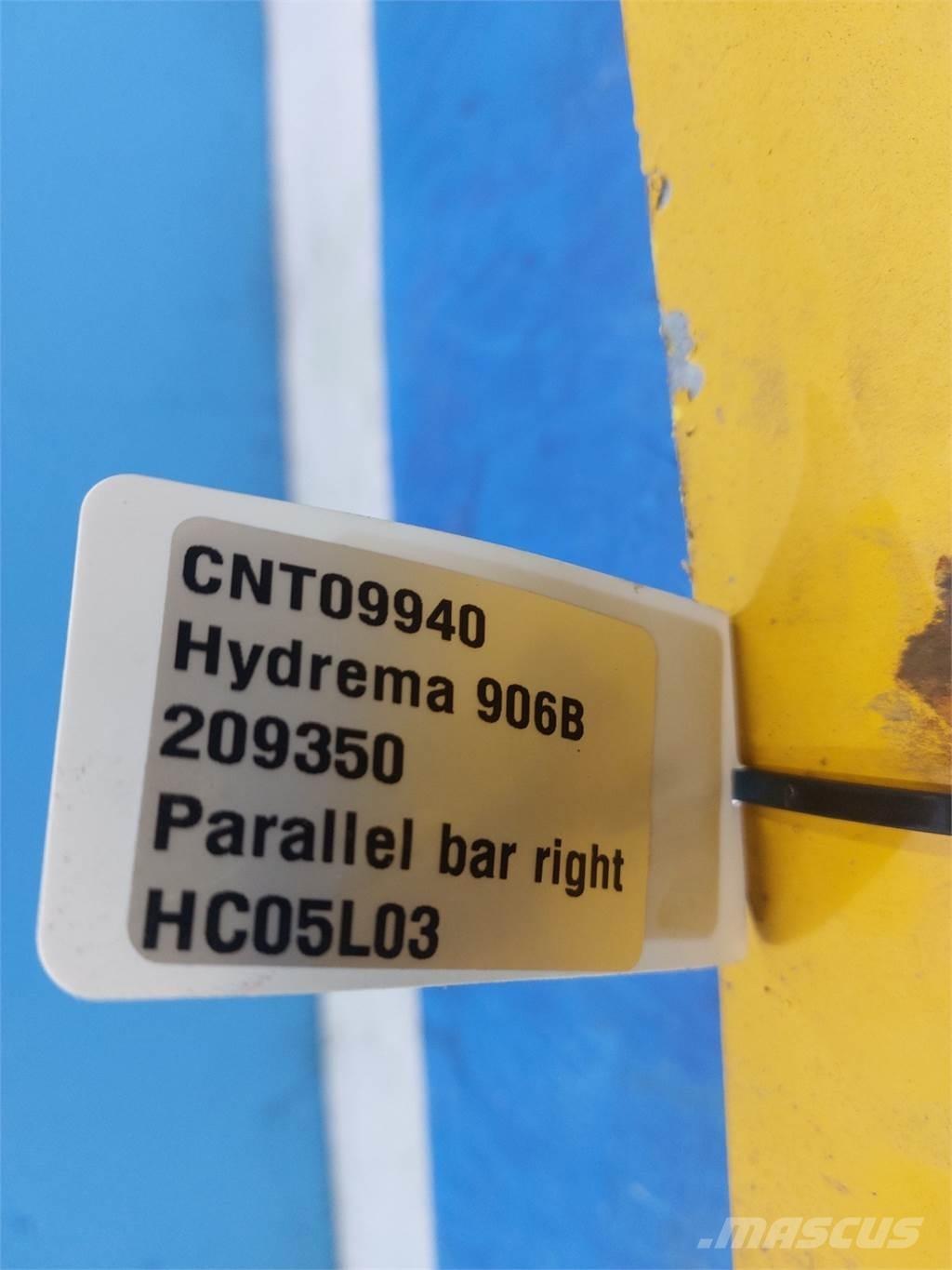 Hydrema 906B Strēles un kausi