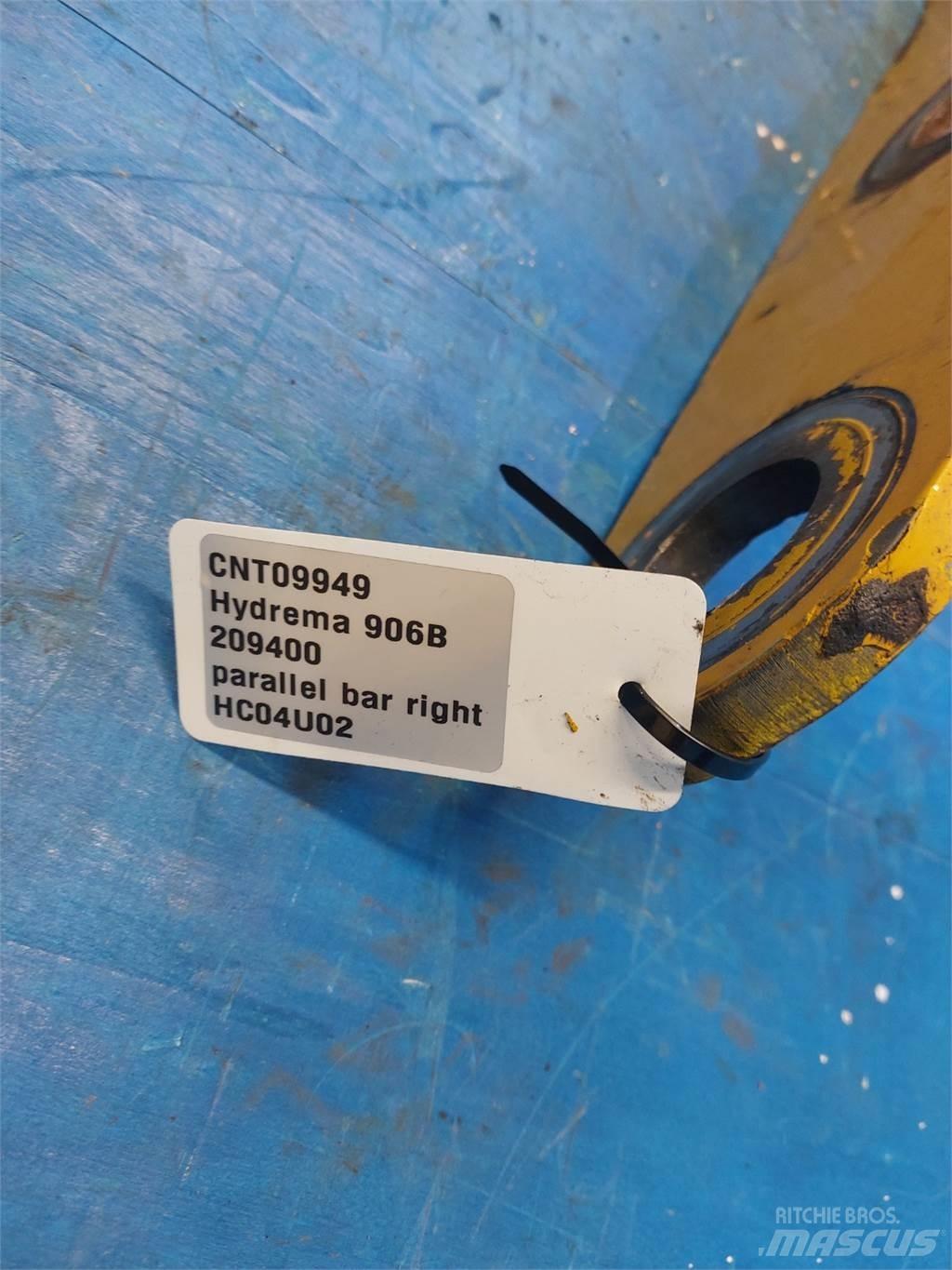 Hydrema 906B Strēles un kausi