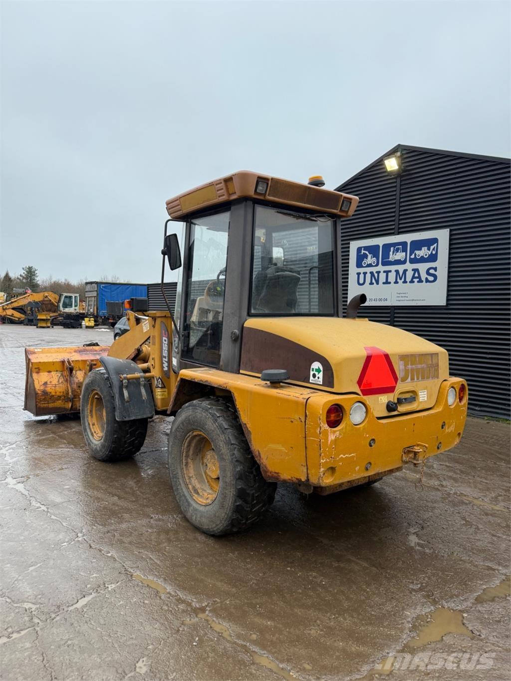 Hydrema WL550C Iekrāvēji uz riteņiem