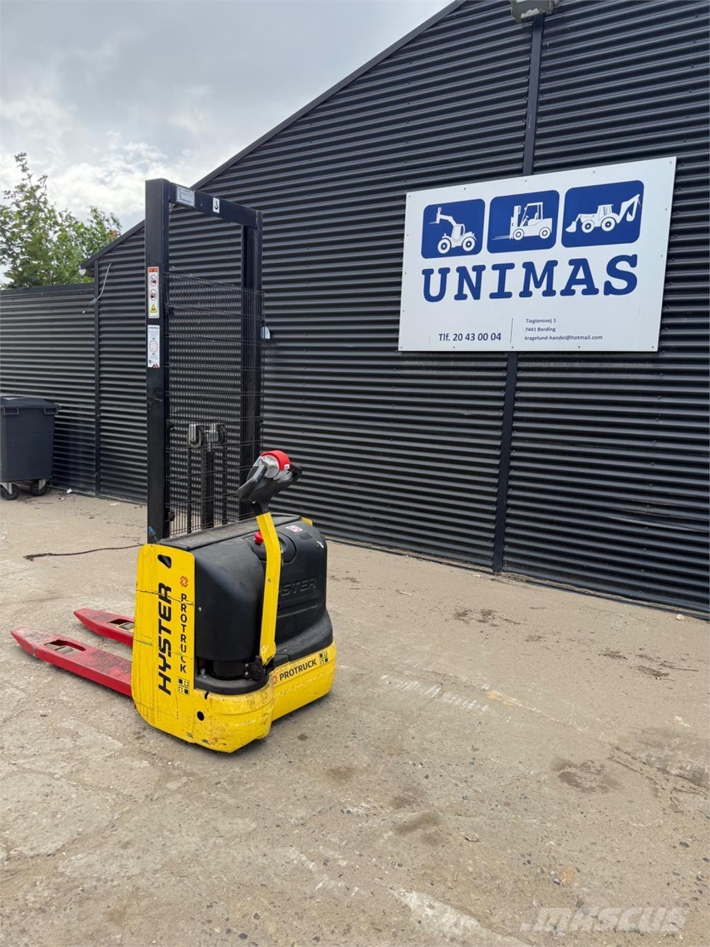 Hyster S1.0 Krautnētāji ar roku