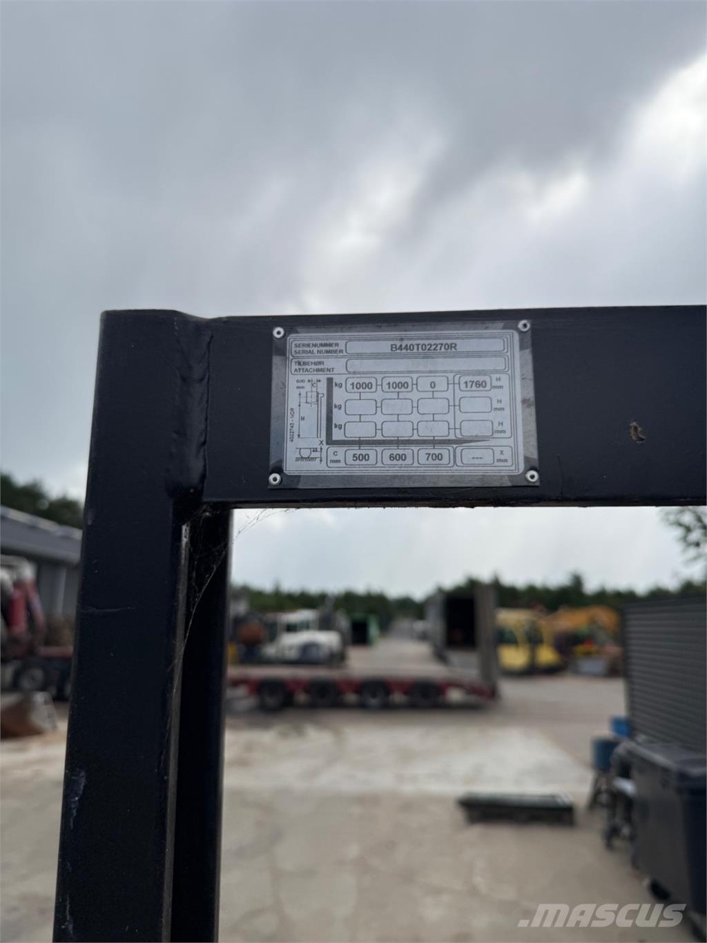 Hyster S1.0 Krautnētāji ar roku