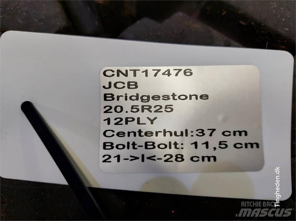 JCB 25 20.5R25 Riepas, riteņi un diski