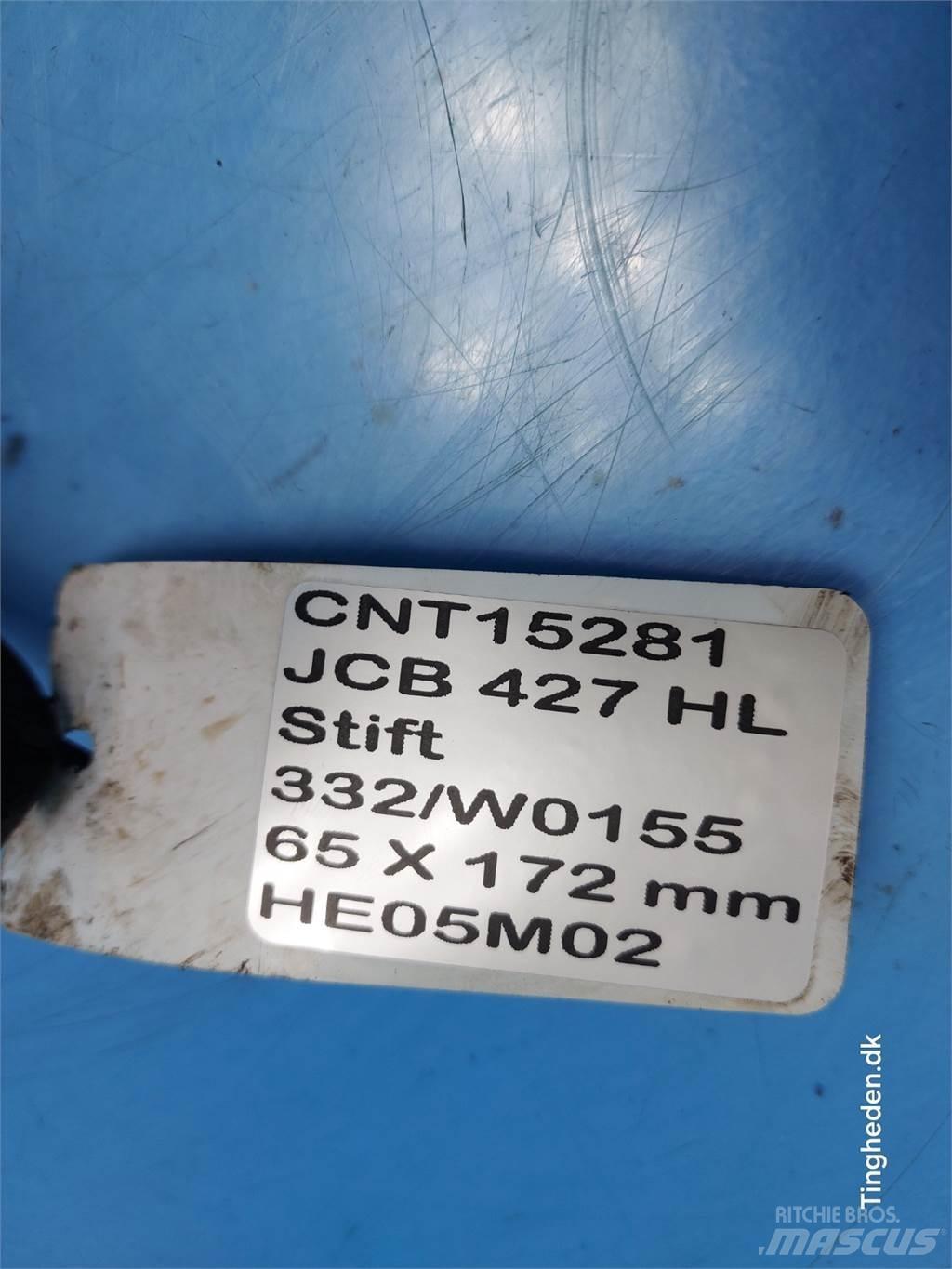 JCB 427 HL Strēles un kausi