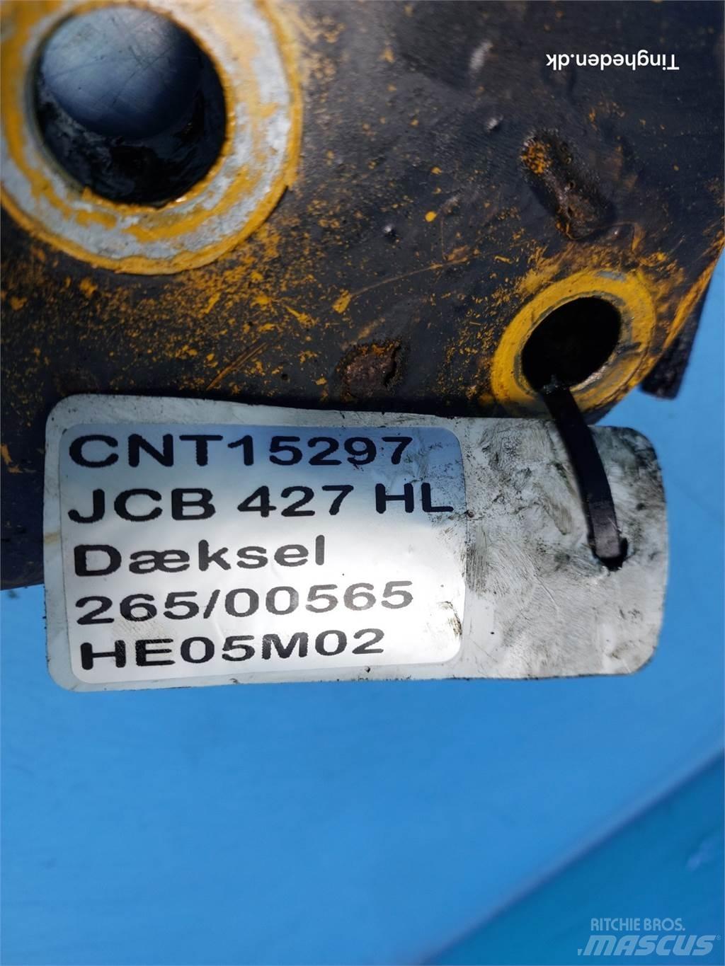 JCB 427 HL Strēles un kausi