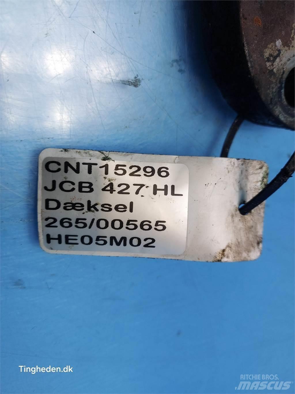 JCB 427 HL Strēles un kausi