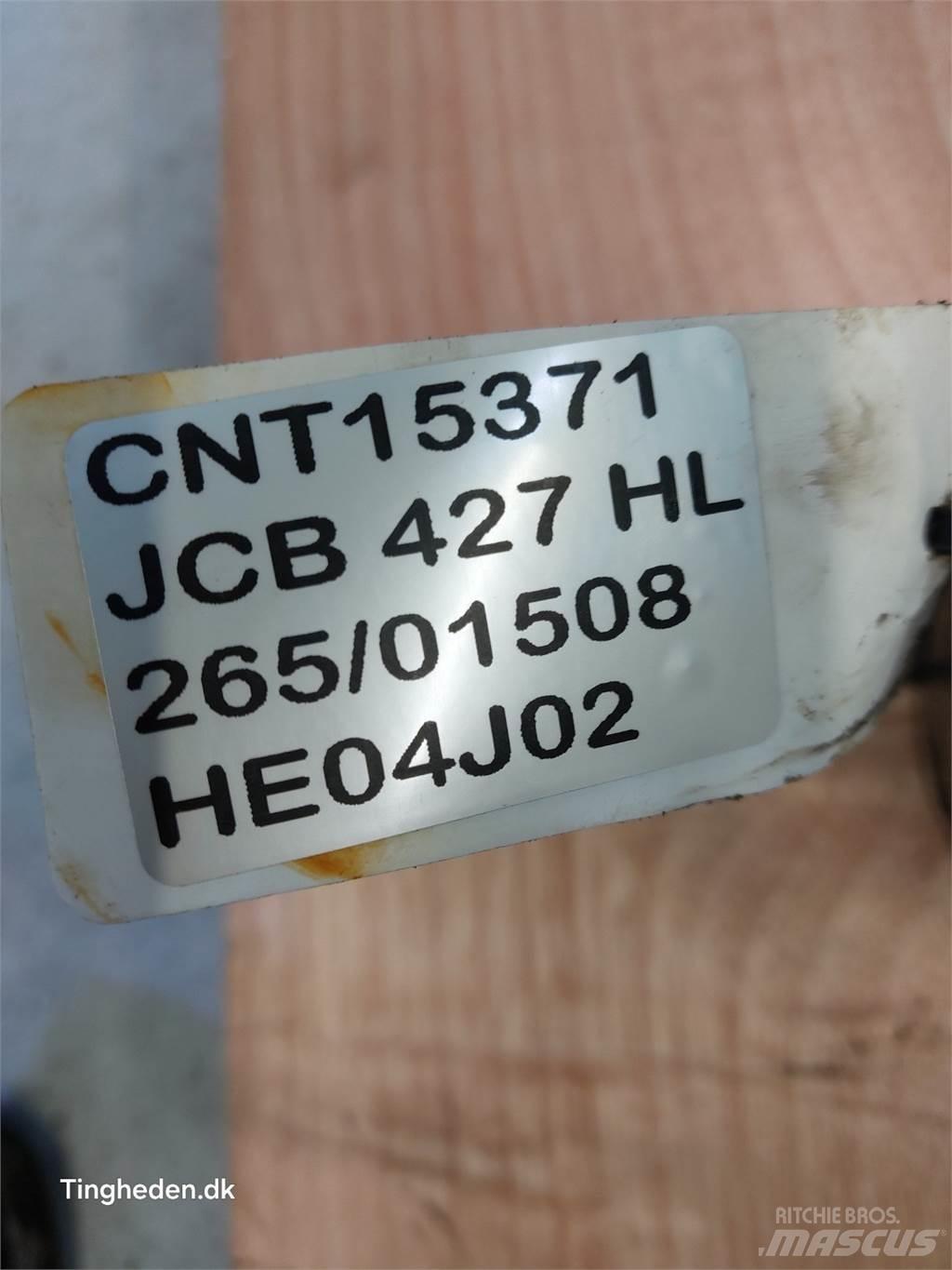 JCB 427 HL Strēles un kausi