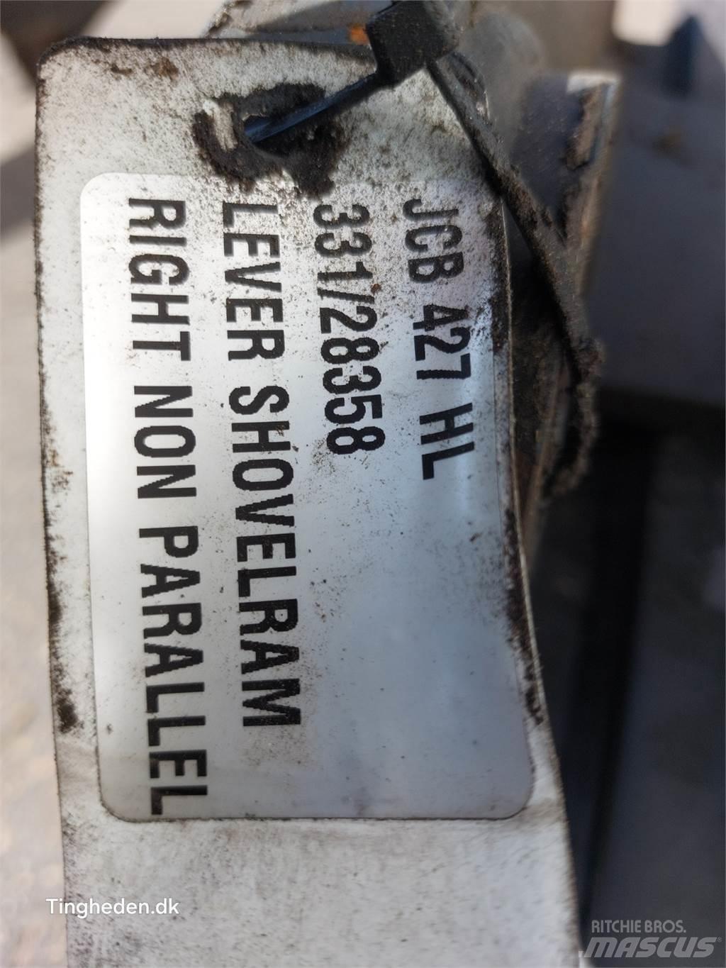 JCB 427 HL Strēles un kausi