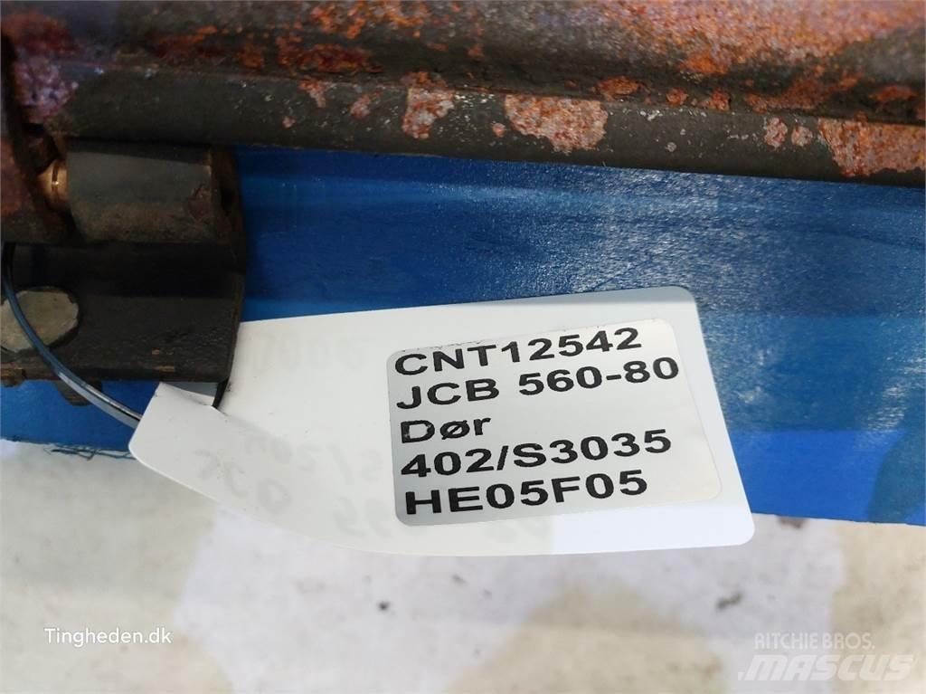 JCB 560-80 Kabīnes un interjers