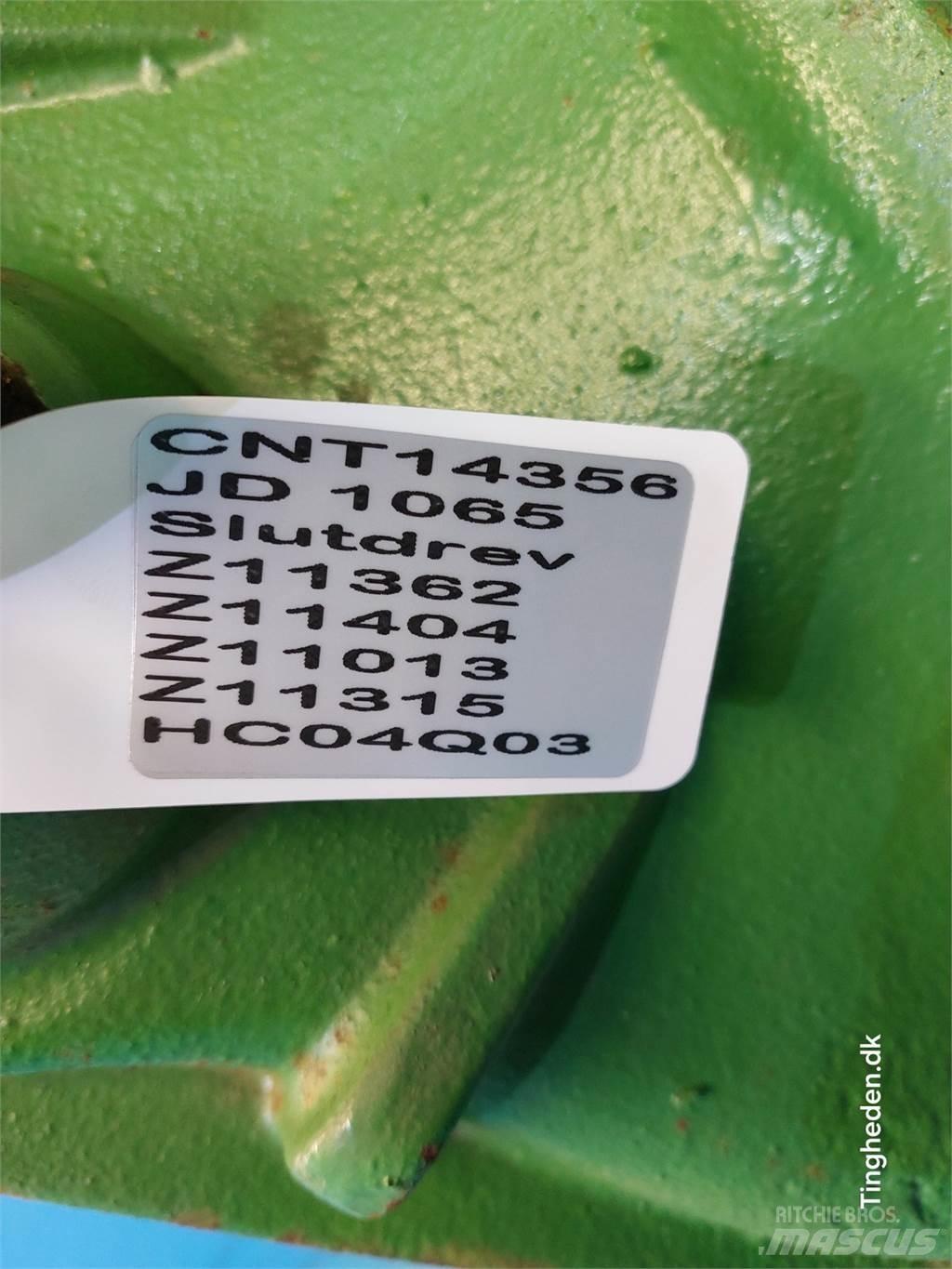 John Deere 1065 Ražas novākšanas kombainu papildaprīkojums