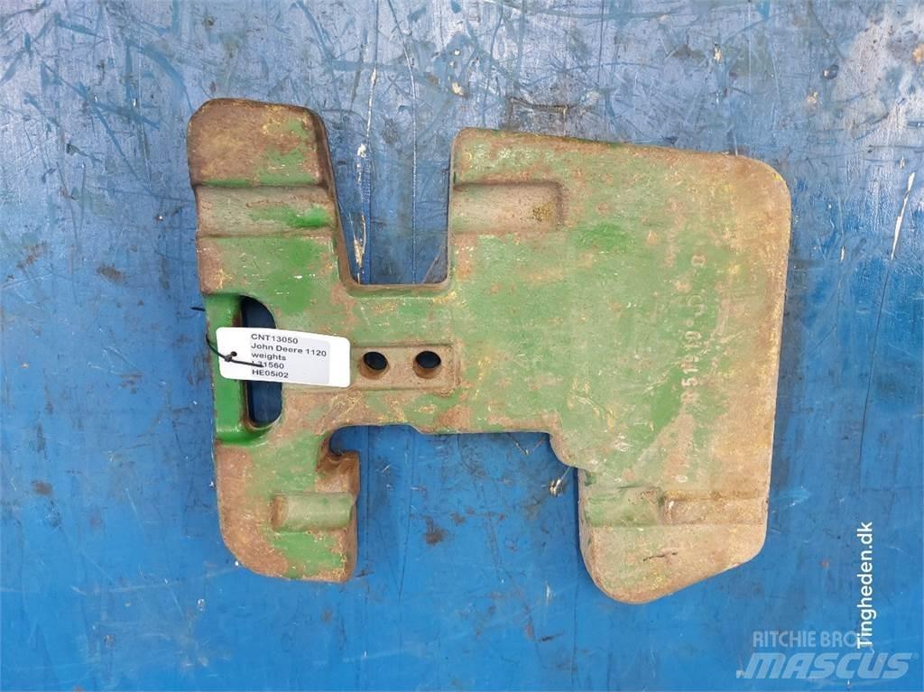 John Deere 1120 Priekšējie svari