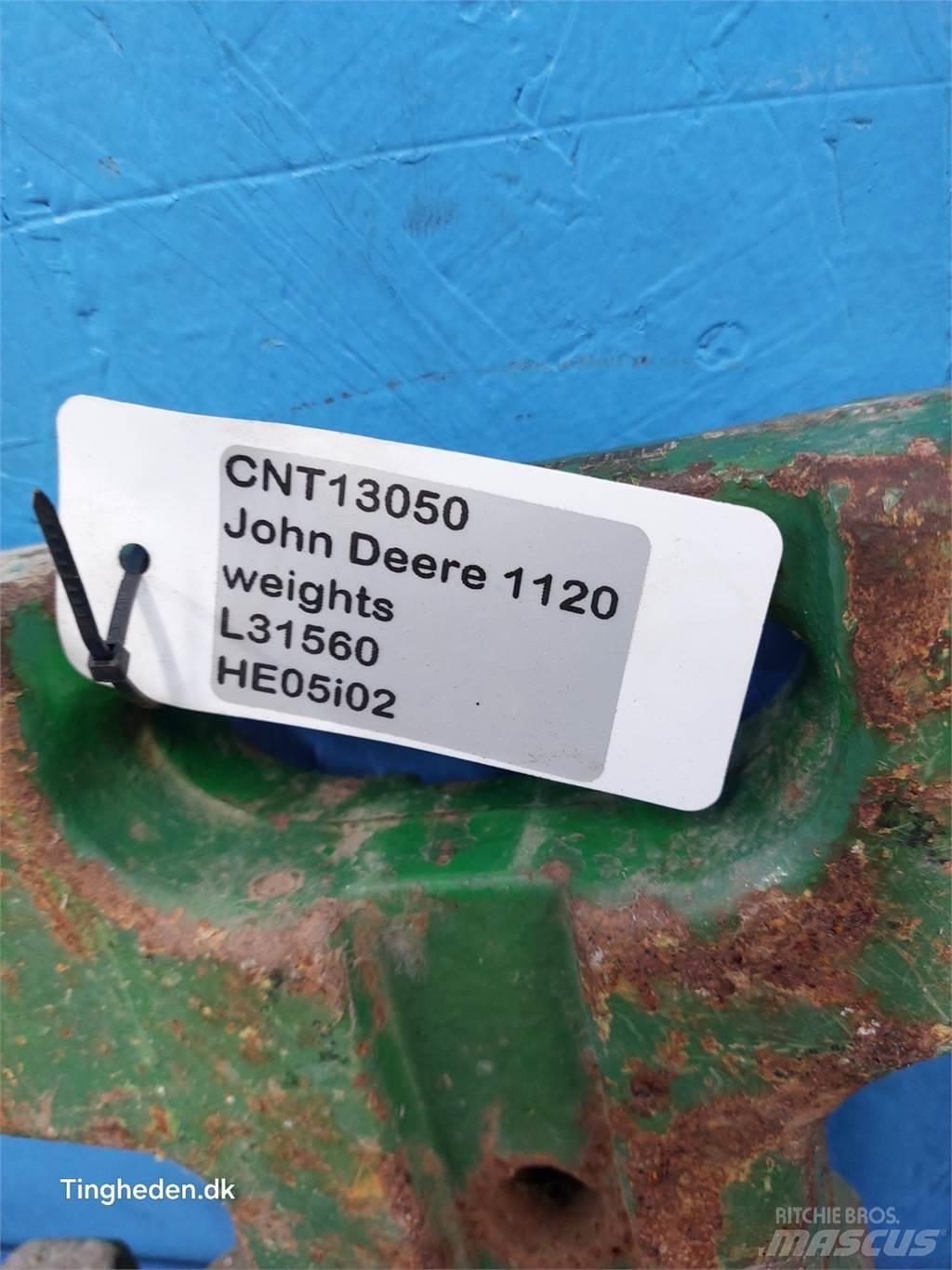 John Deere 1120 Priekšējie svari