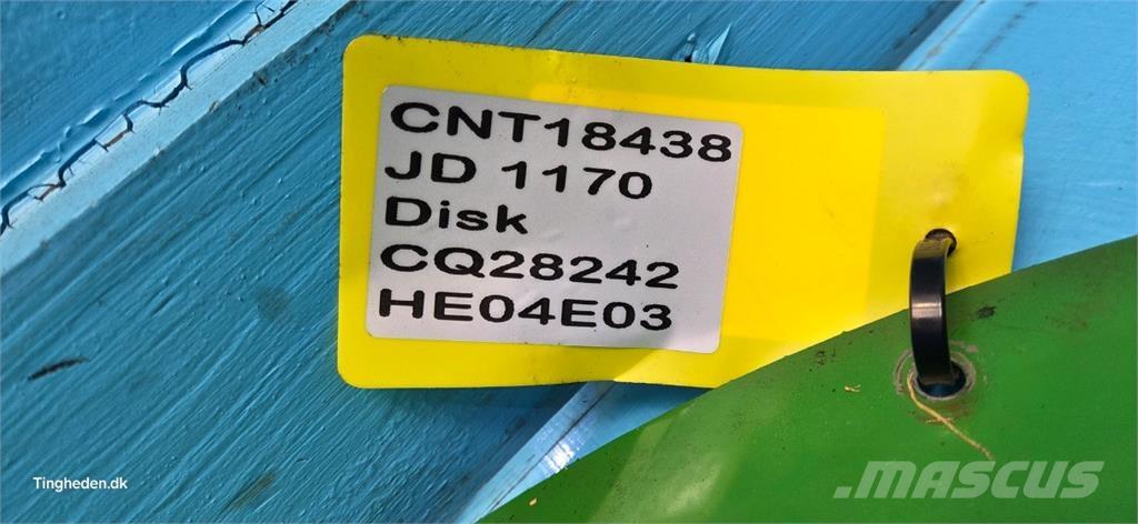 John Deere 1170 Ražas novākšanas kombainu papildaprīkojums