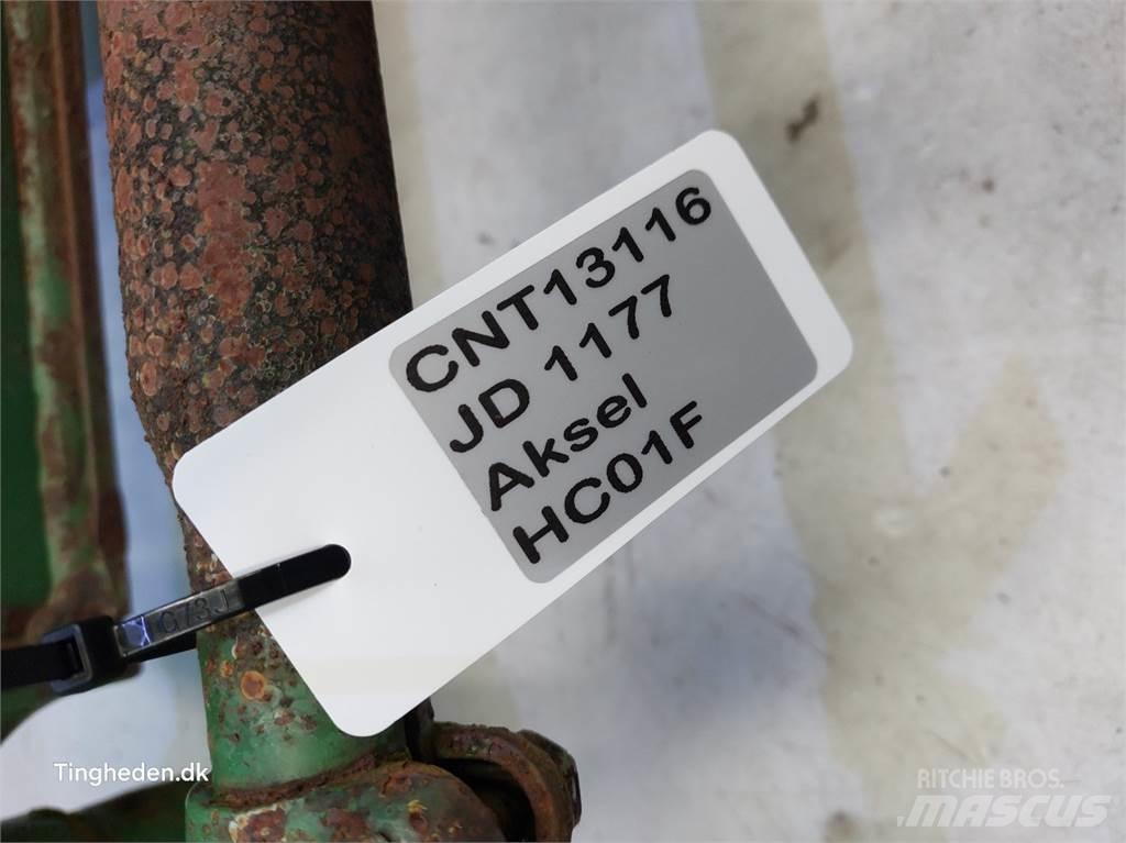 John Deere 1177 Ražas novākšanas kombainu papildaprīkojums
