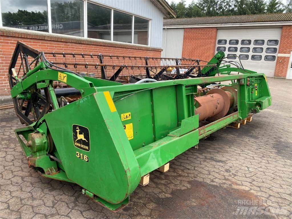 John Deere 16 Ražas novākšanas kombainu papildaprīkojums