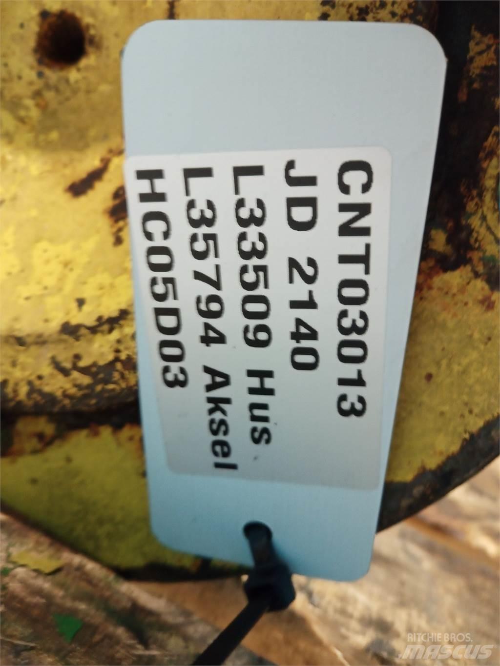 John Deere 2140 Cits traktoru papildaprīkojums