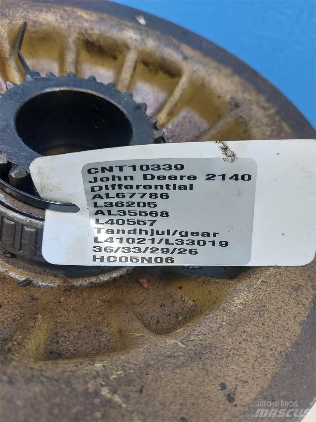 John Deere 2140 Transmisija