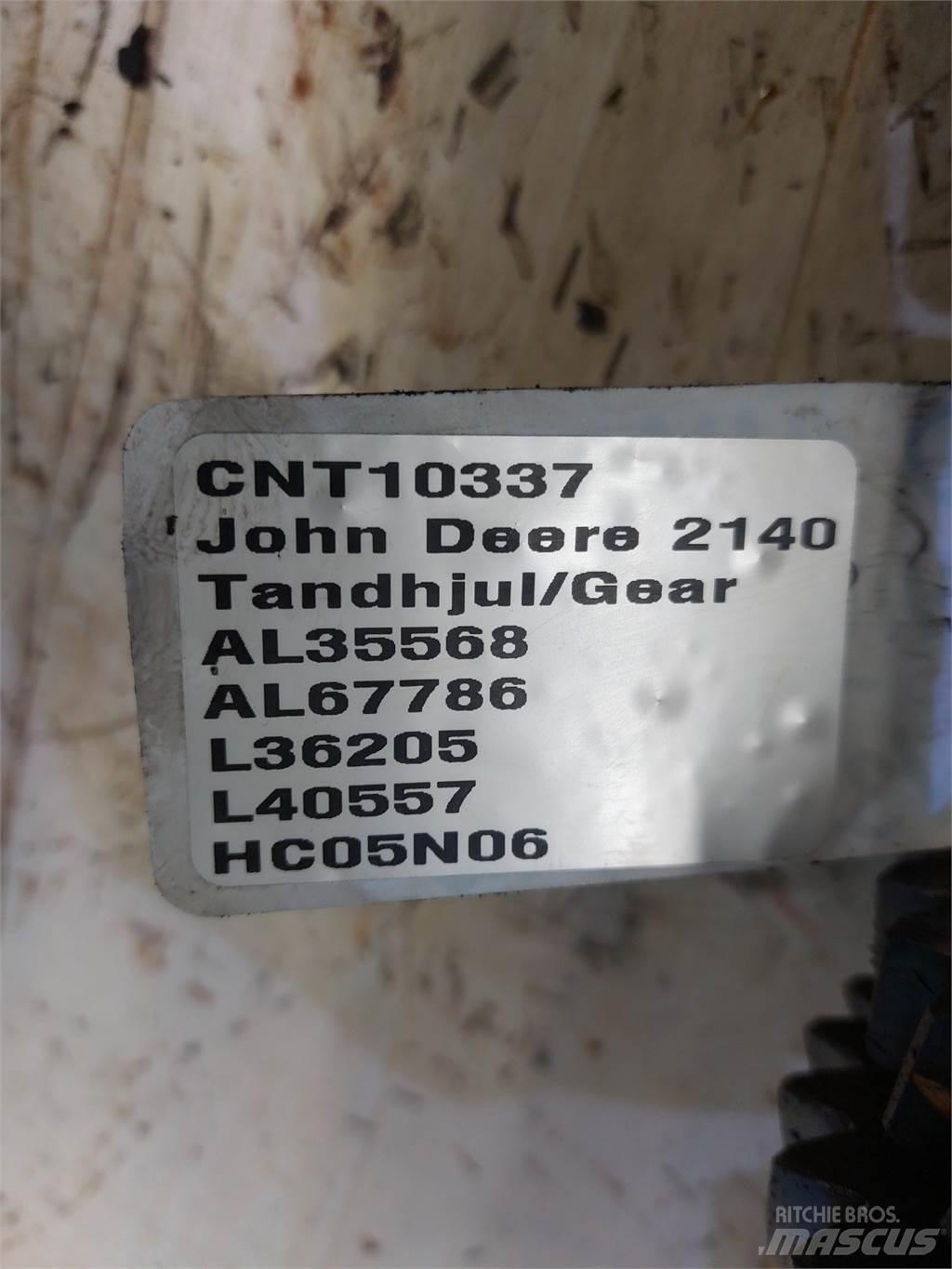 John Deere 2140 Transmisija