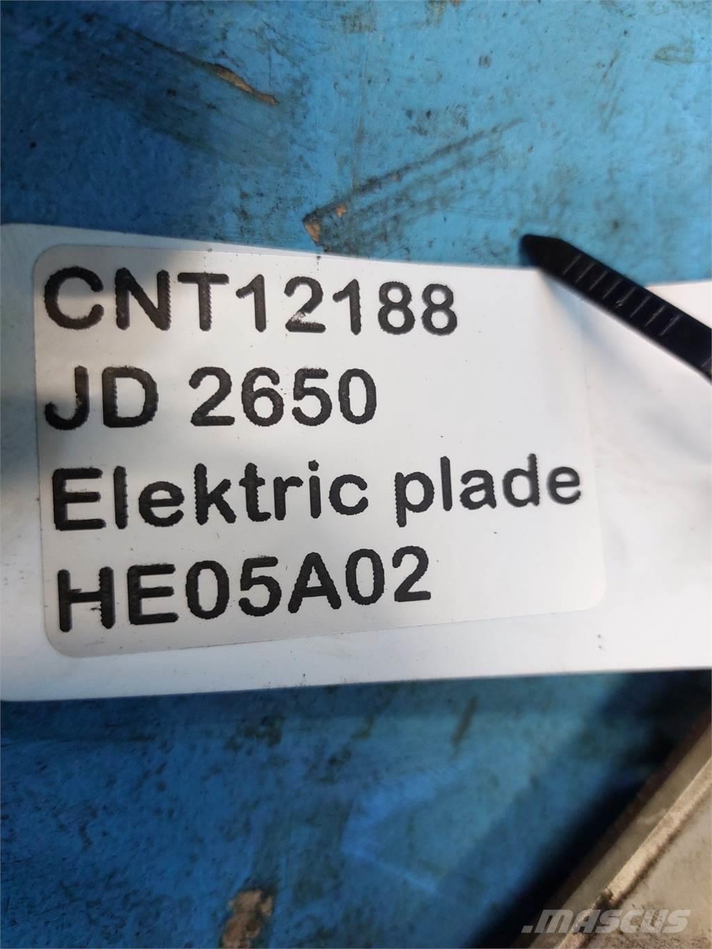 John Deere 2650 Kabīnes un interjers