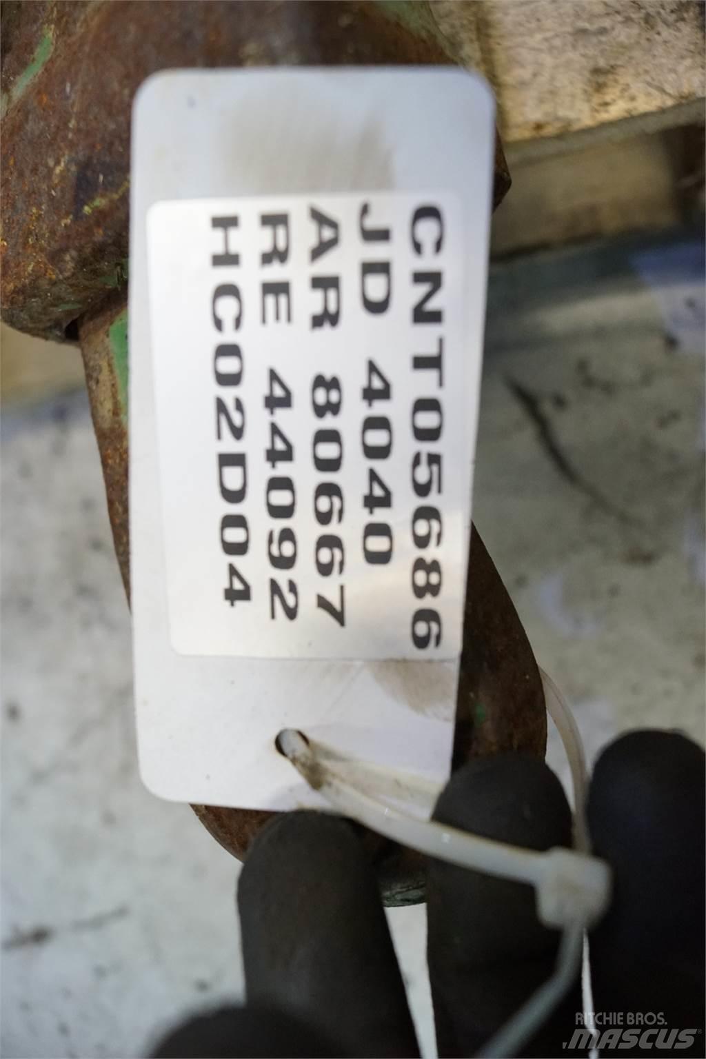 John Deere 4040 Cits traktoru papildaprīkojums