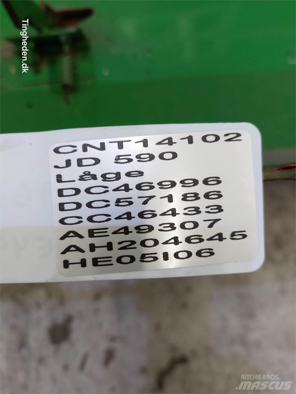 John Deere 590 Sijāšanas kausi