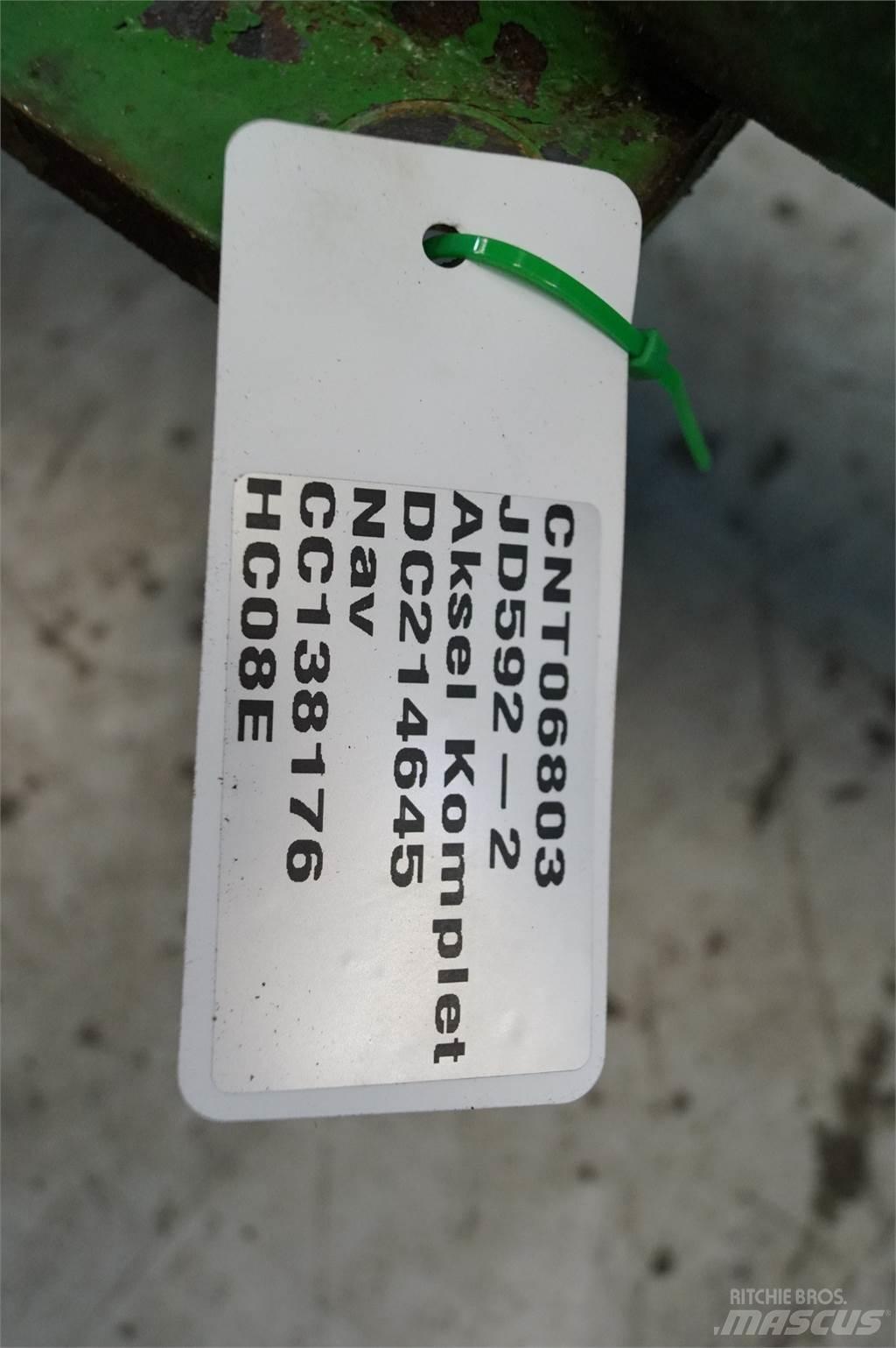 John Deere 592 Asis