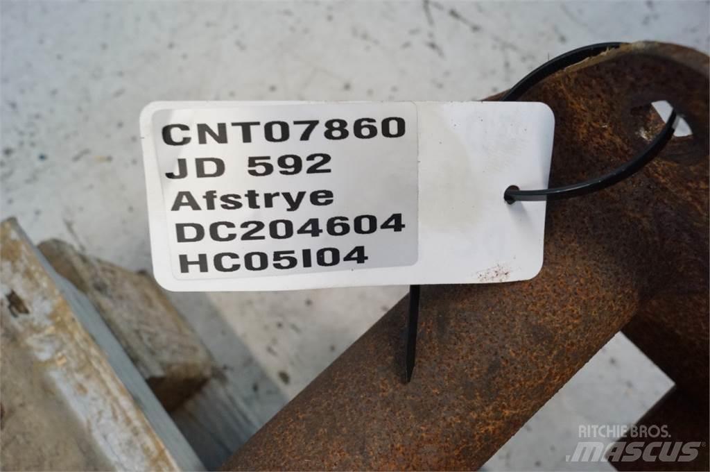 John Deere 592 Ražas novākšanas kombainu papildaprīkojums
