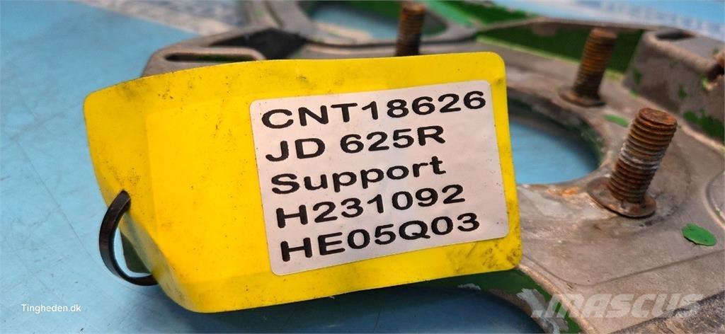 John Deere 625R Ražas novākšanas kombainu papildaprīkojums